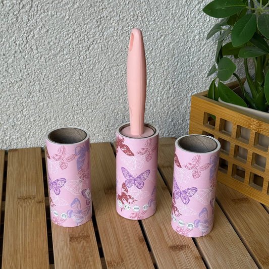 Lint Roller 3 Lü Tüy Toplayıcı Set Baterfly