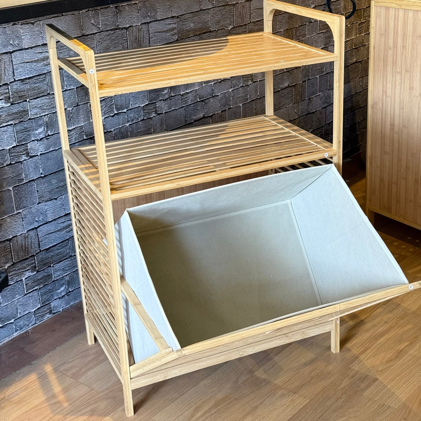 Diana Dev Boy Bambu Kirli Çamaşır Sepeti 95x64x40 cm (model: 9193)