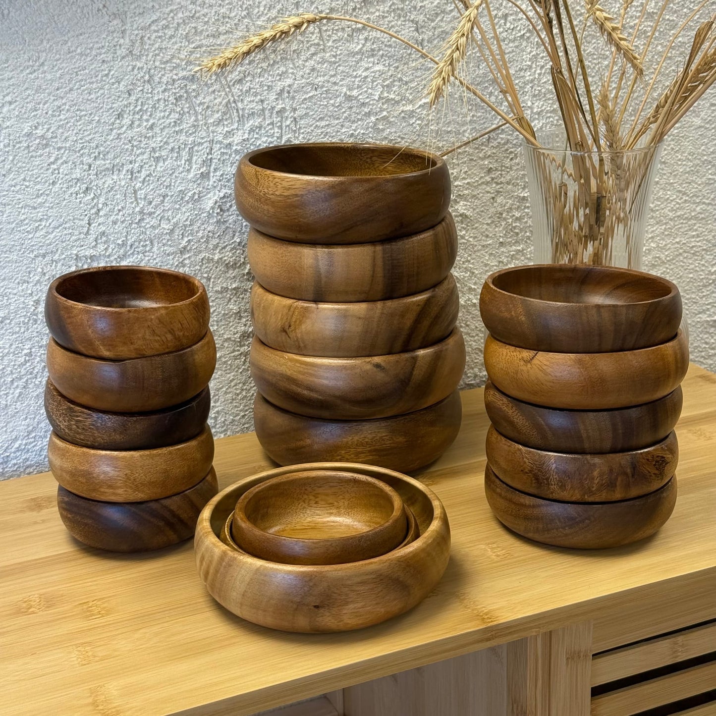 18 Parça Akasya Ağacı 3 Boy Çerezlik Set