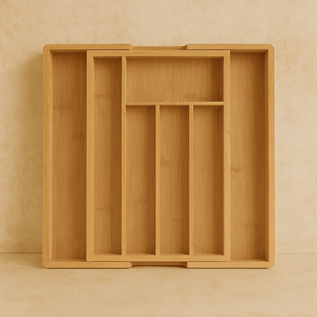 Boris Bambu Genişleyen Çekmece Kaşıklık