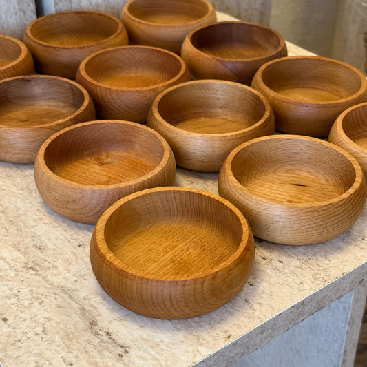 Sara Ahşap Çerezlik Seti 9 CM (SÜPER FİYAT) 12 ADET