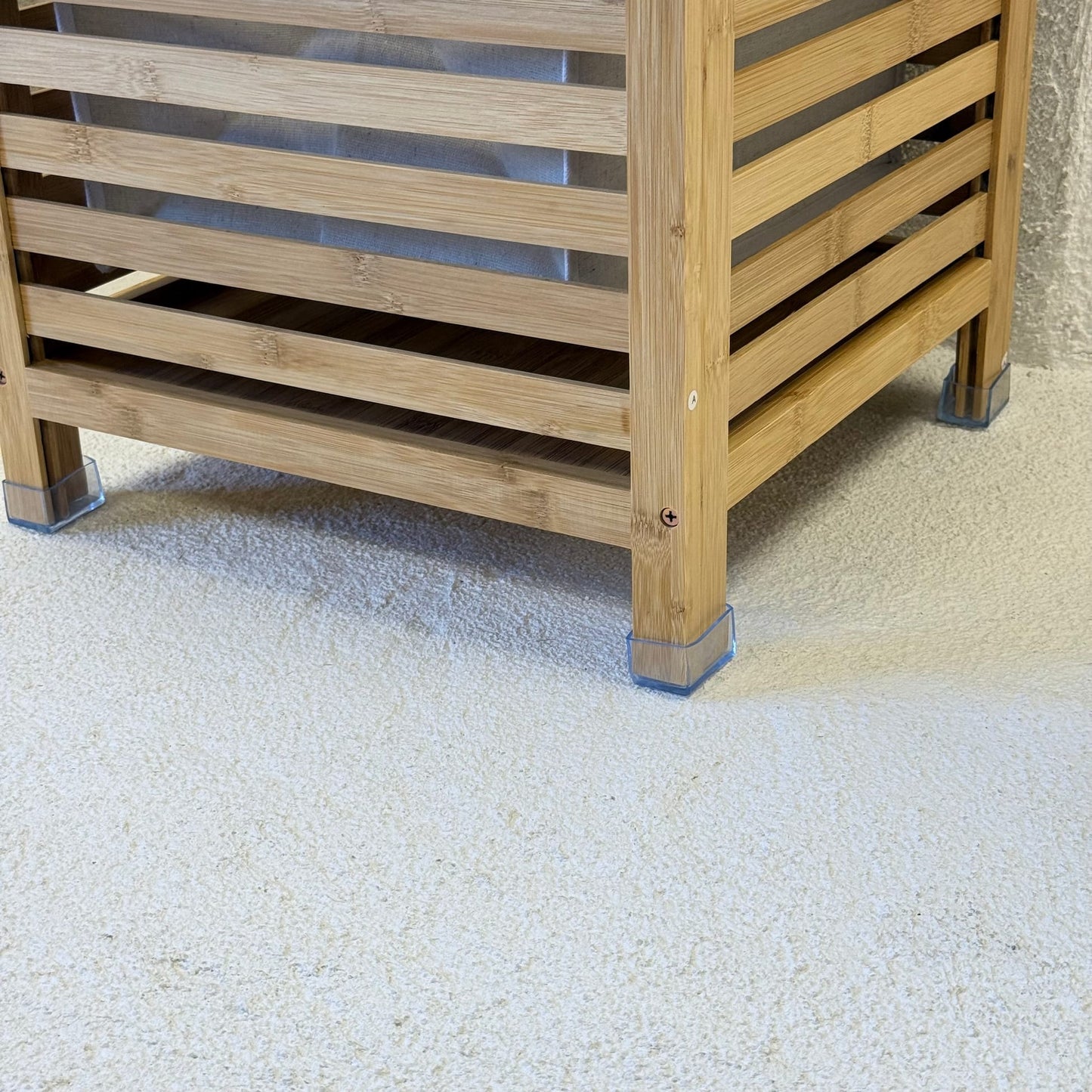 Bambu Kirli Çamaşır Sepeti 57x40x40 cm