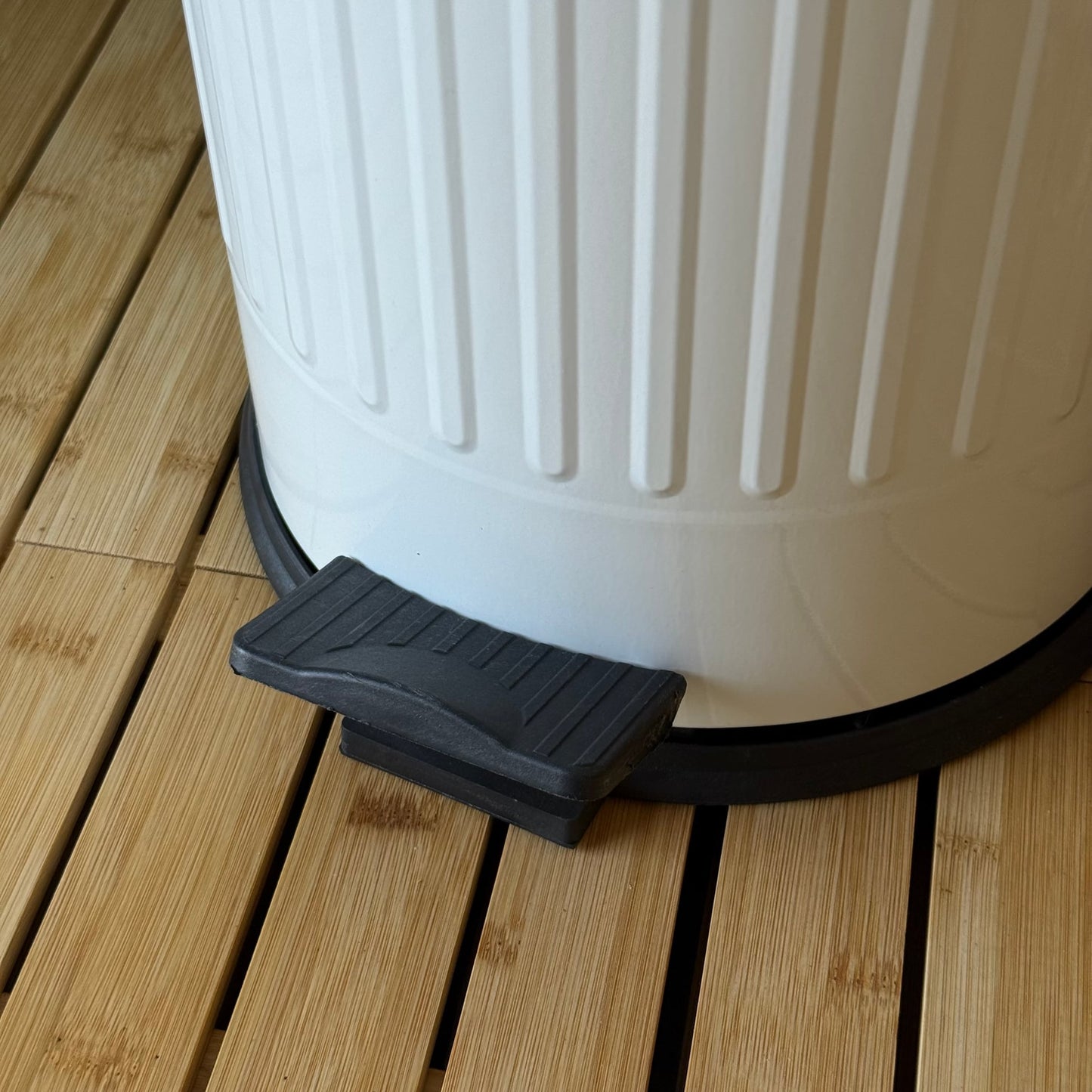 ZRA Vintage Çop Kovası 16 Litre Beyaz