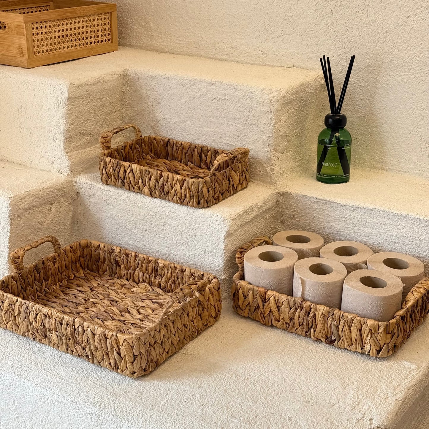 Elliott Hasır Kuplu 3 Lü Sepet Seti