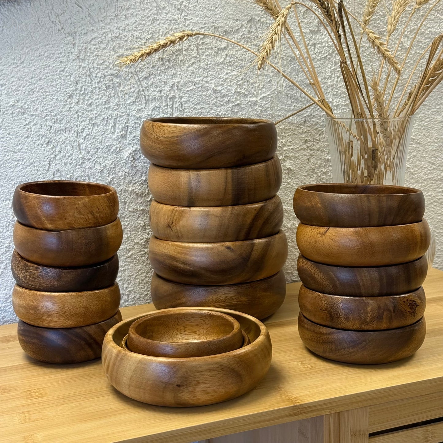 18 Parça Akasya Ağacı 3 Boy Çerezlik Set