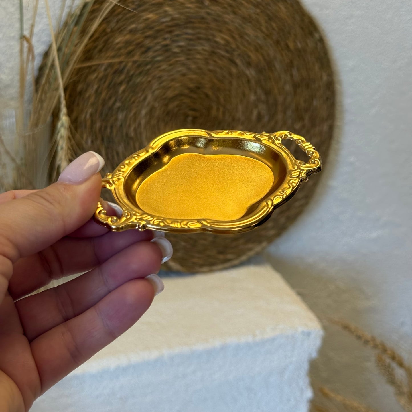 Gold 6 Lı Mini Sunumluk Seti Oval