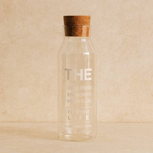 Fog Mantar Kapaklı Cam Sürahi 750 ML