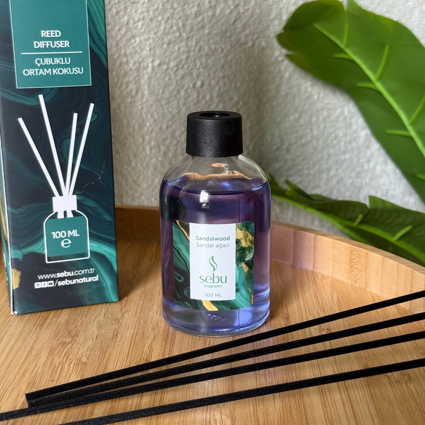 Sebu Çubuklu Ortam Kokusu Sandal Ağacı 100 ml