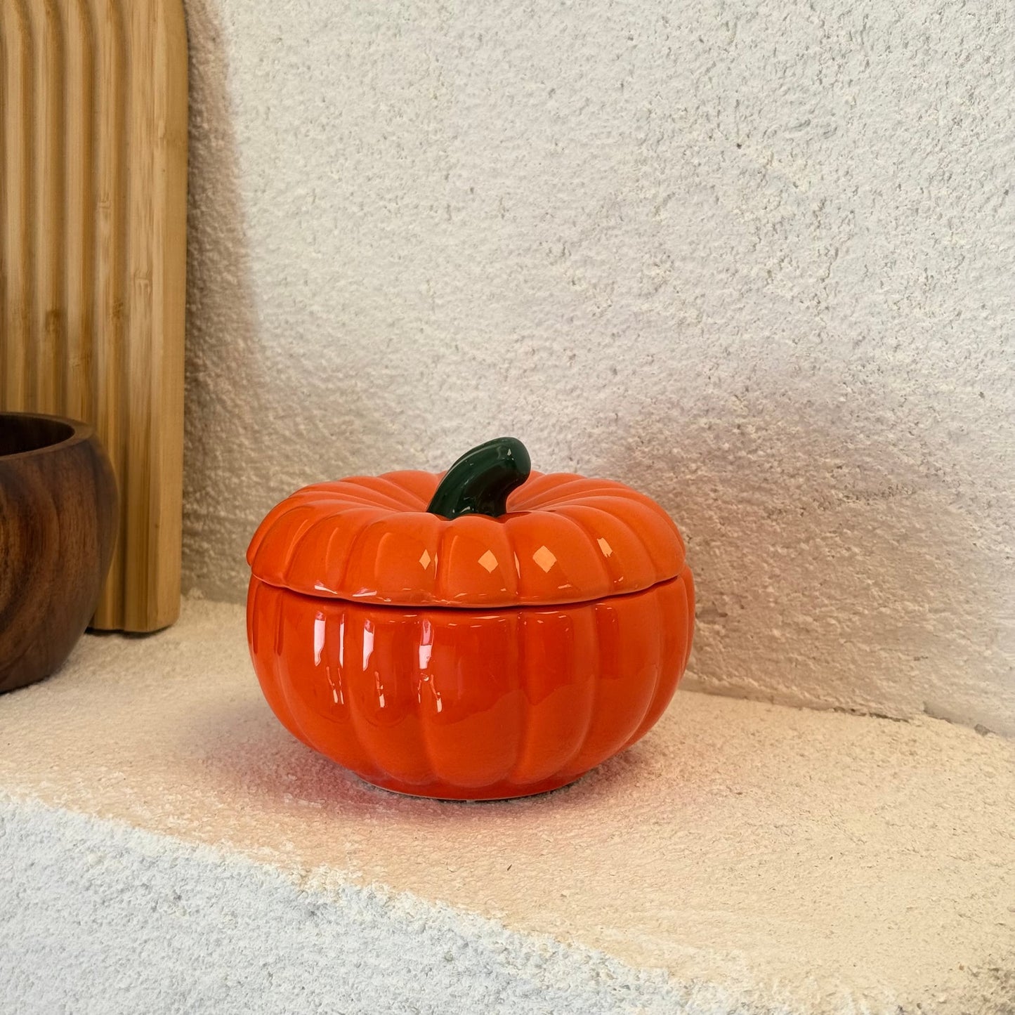 Orta Boy Kapaklı Kabak Sunumluk 500 ml İNDİRİM