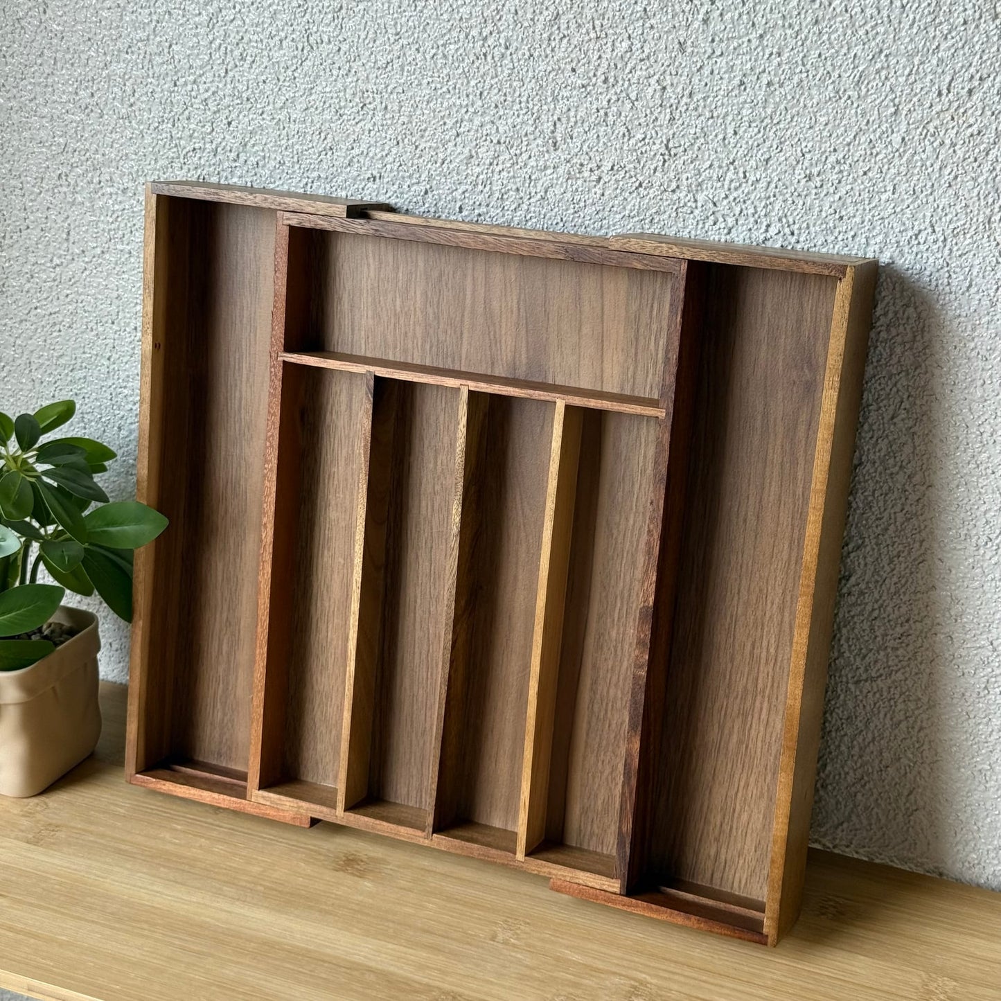 Mollen Açılır Kapanır Akasya Çekmece İçi Kaşıklık (İyi Fiyat)