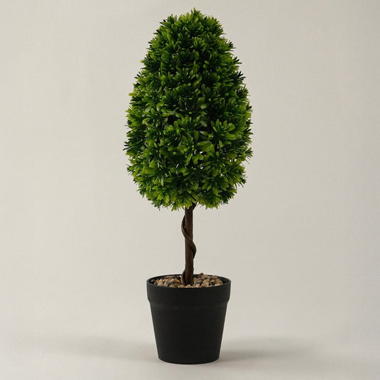 Buxus Saksılı Yapay Çiçek 45 cm