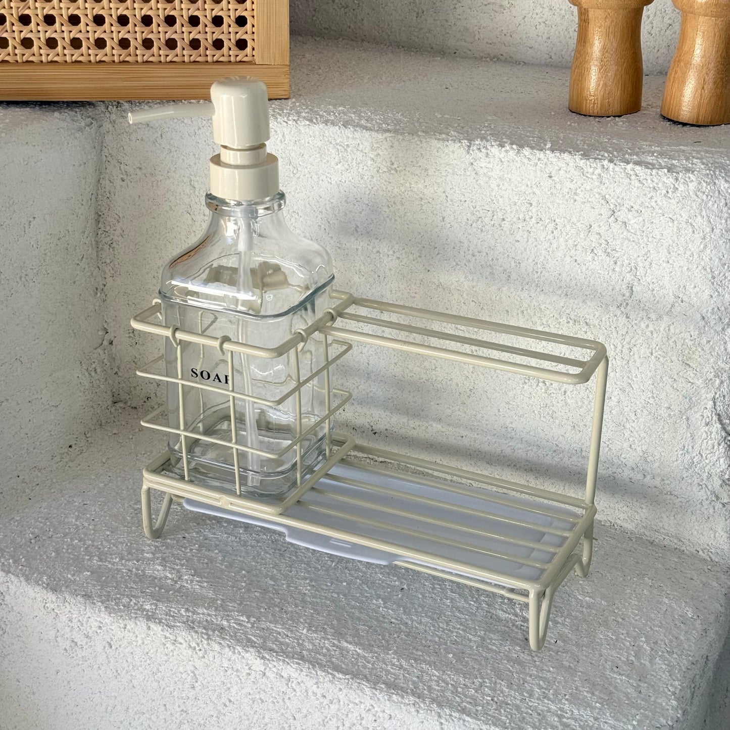 Kindly Metal Standlı Sıvı Sabunluk Krem