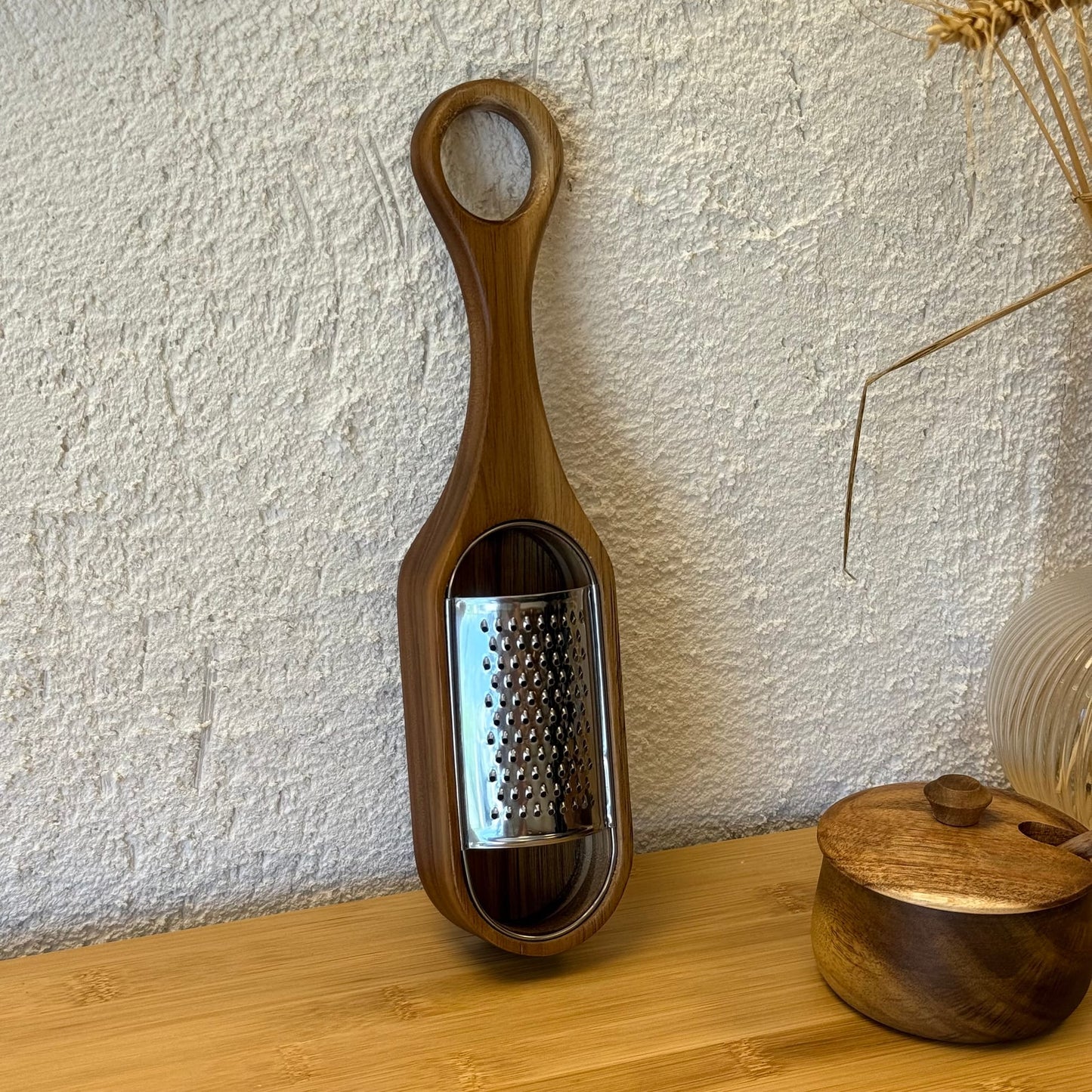 Ring Akasya Ağacı Hazneli Rende 30 cm
