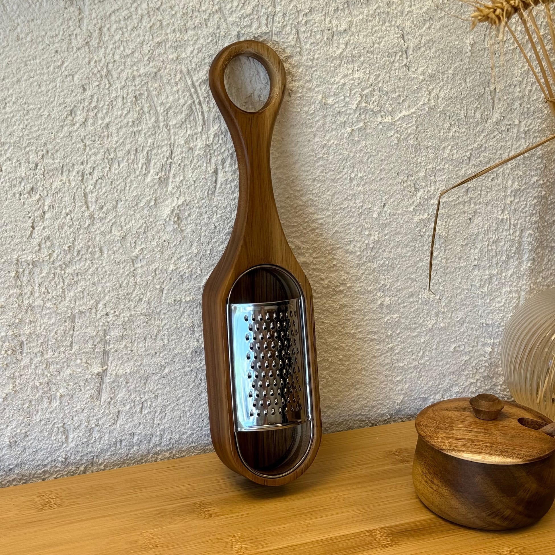 Ring Akasya Ağacı Hazneli Rende 30 cm
