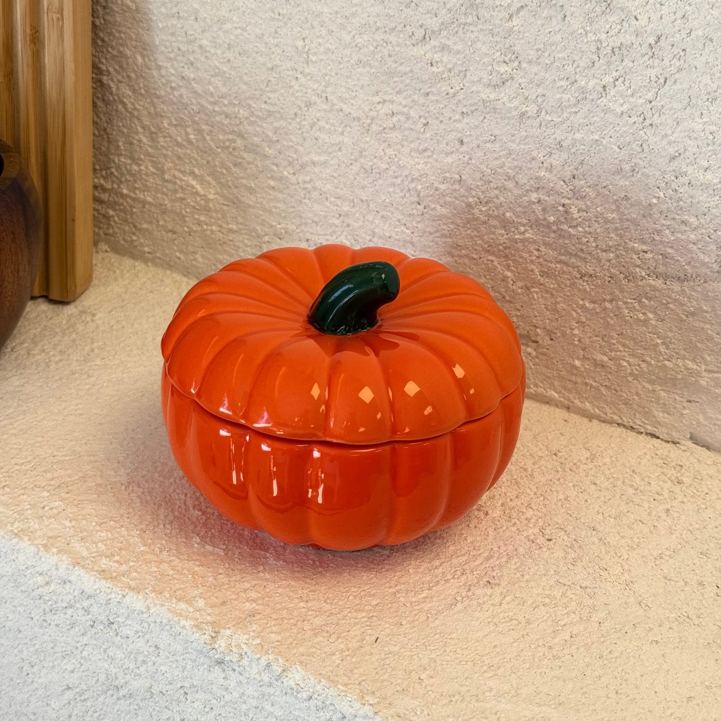 Orta Boy Kapaklı Kabak Sunumluk 500 ml İNDİRİM