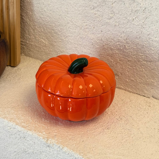 Orta Boy Kapaklı Kabak Sunumluk 500 ml İNDİRİM