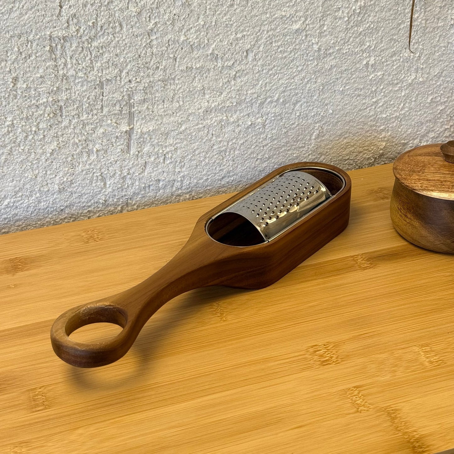 Ring Akasya Ağacı Hazneli Rende 30 cm