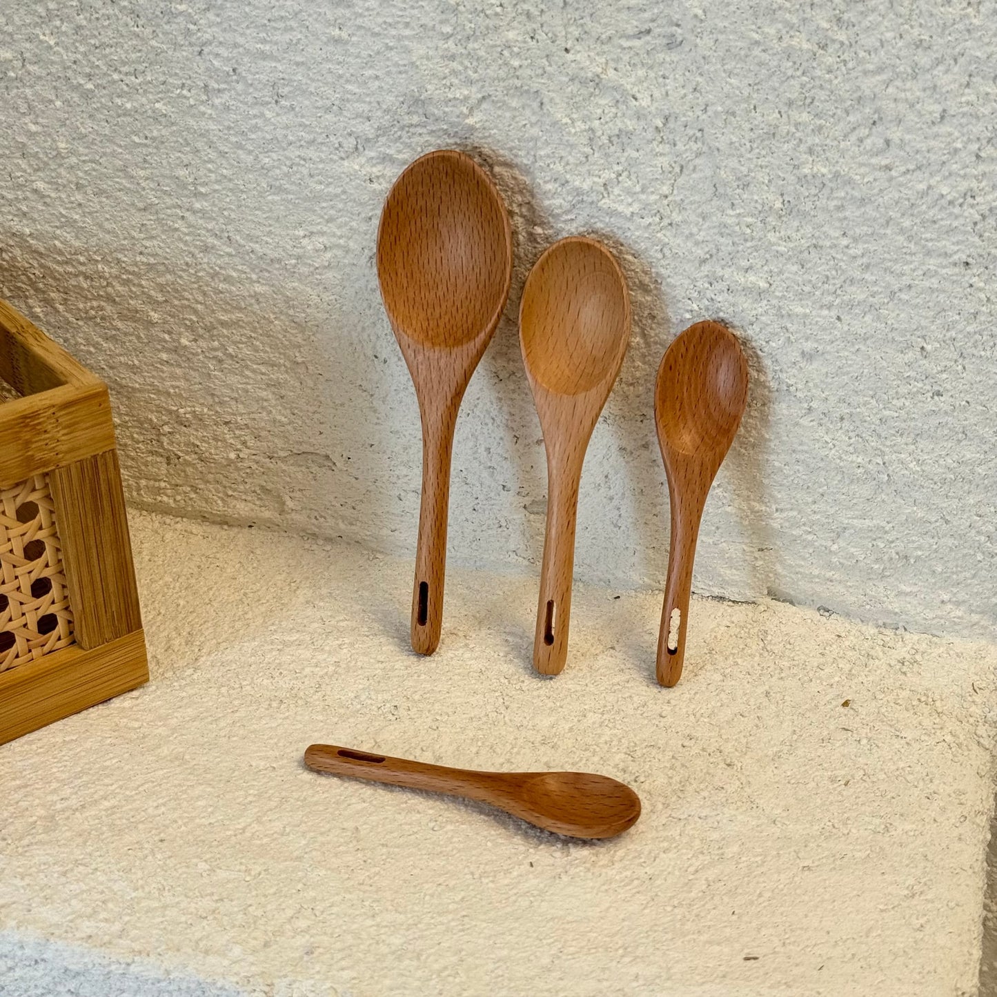 Bambu 4 Boy Baharatlık Kaşığı