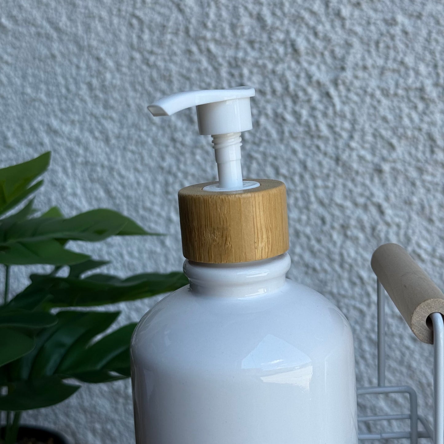 Tidy Standlı Sıvı Sabunluk Seti Beyaz