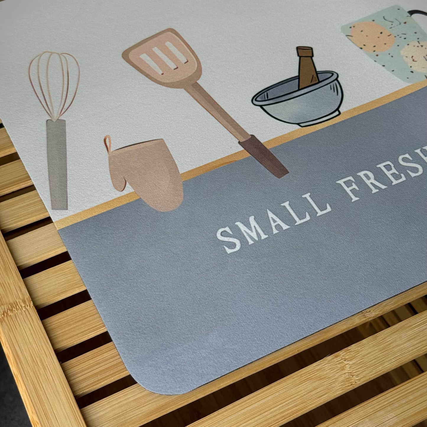 Small Fresh Carpet Bulaşık Matı 38x28 CM