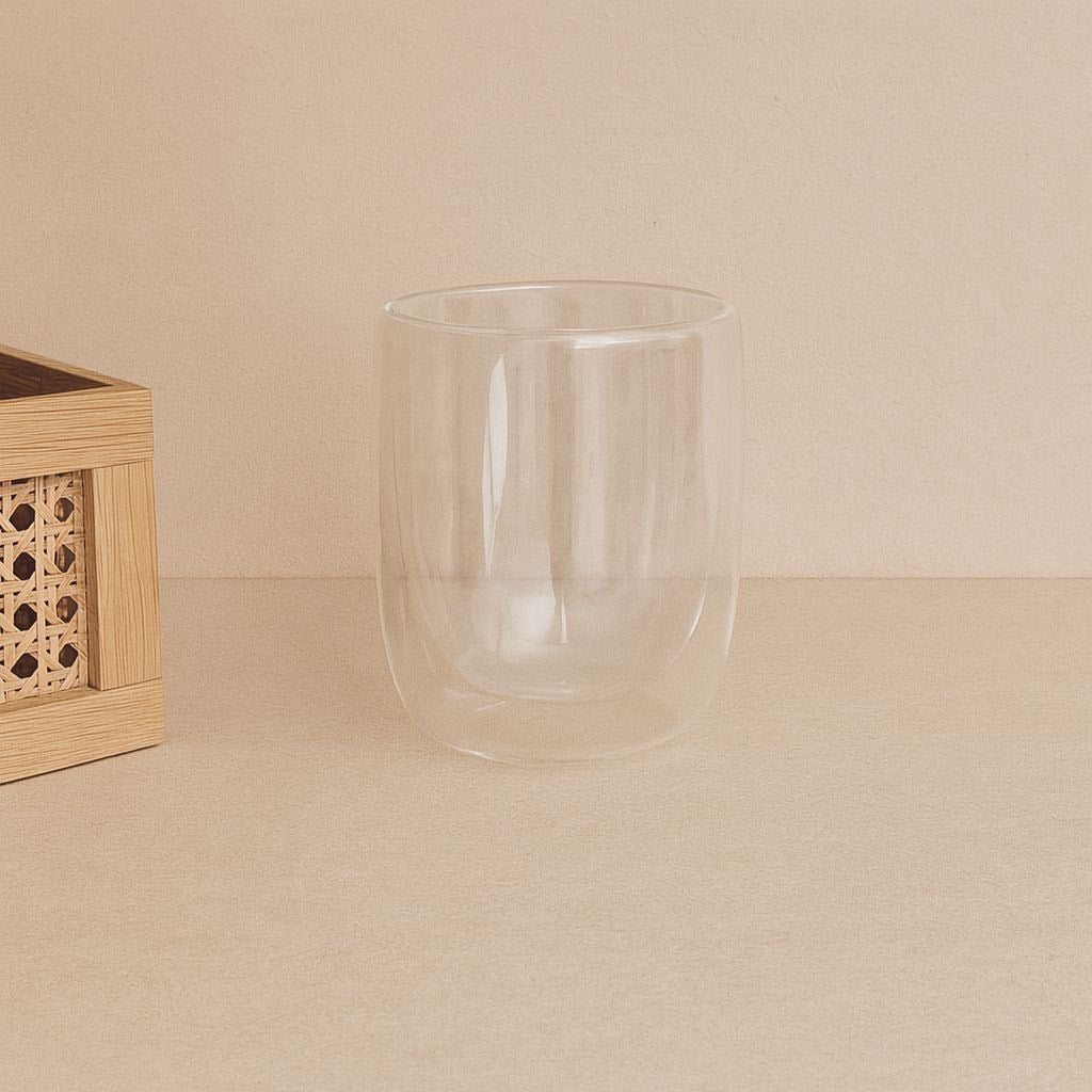 Bradley Çift Cidarlı Borosilikat Kupa