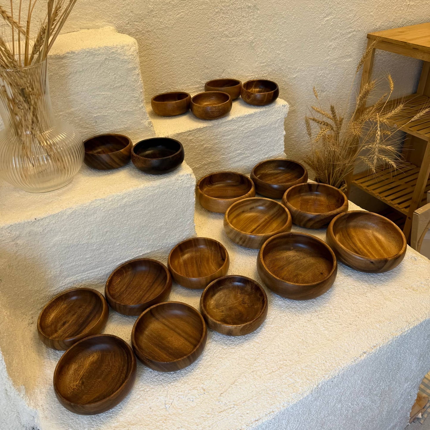 18 Parça Akasya Ağacı 3 Boy Çerezlik Set