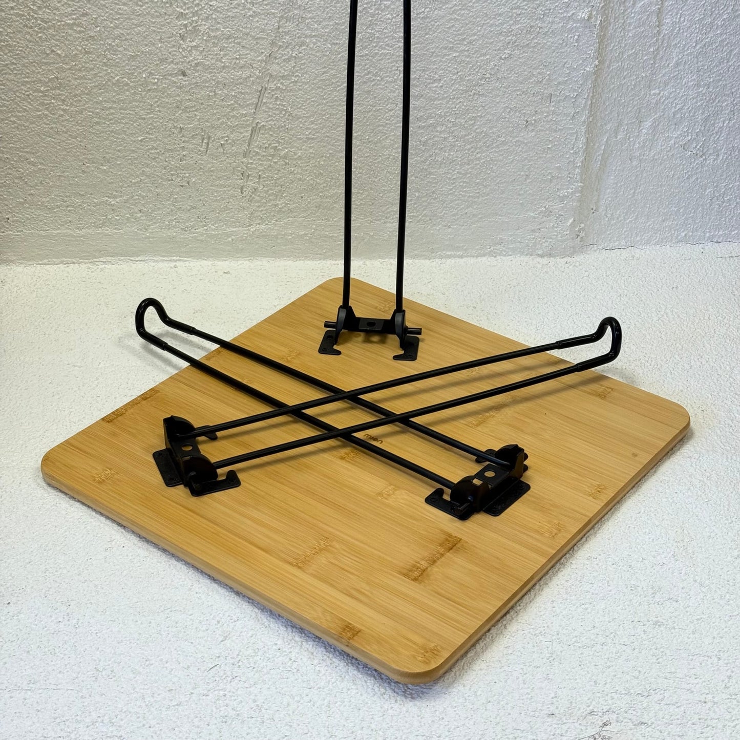 Katlanır Bambu Kare Orta Sehpa 44x44x46 cm