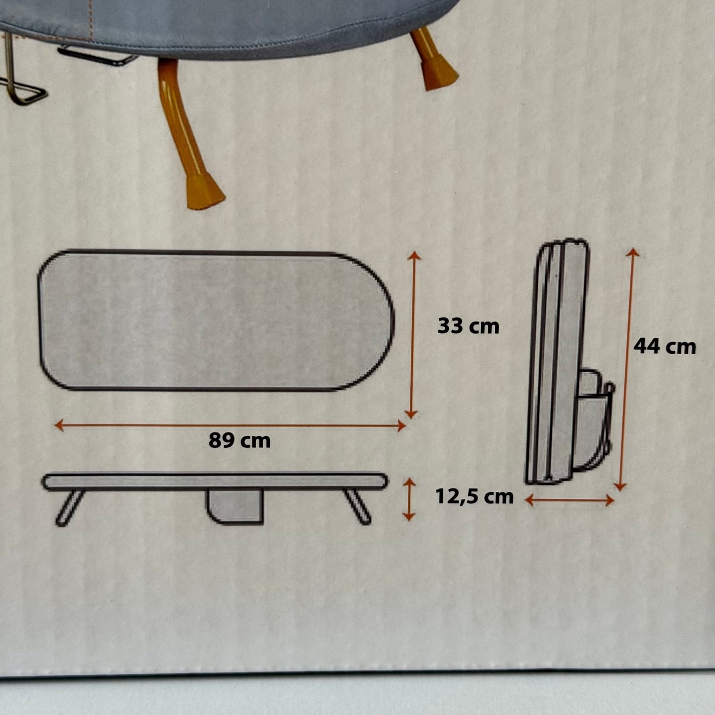 Arena Katlanır Yer Kaplamaz Ütü Masası 89x33 CM