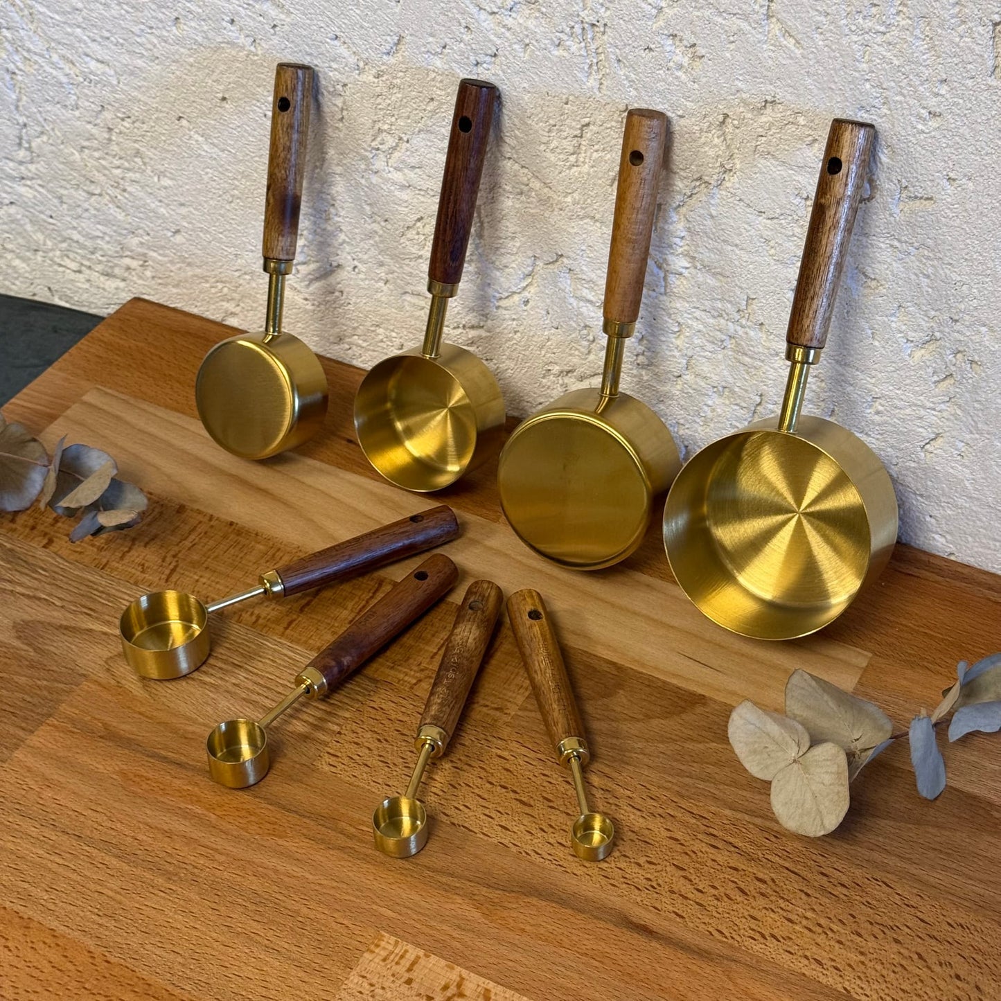 Pinterest 8 Parça Lüks Paslanmaz Çelik Ölçü Kaşık Seti (Sitede Sürpriz Fiyat)