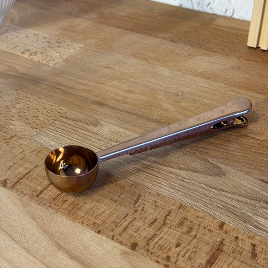 Brice Klipsi Kahve Kaşığı Bakır 17 cm (Yüksek Kalite) (SÜPER FİYAT) Çok Satanlarda.