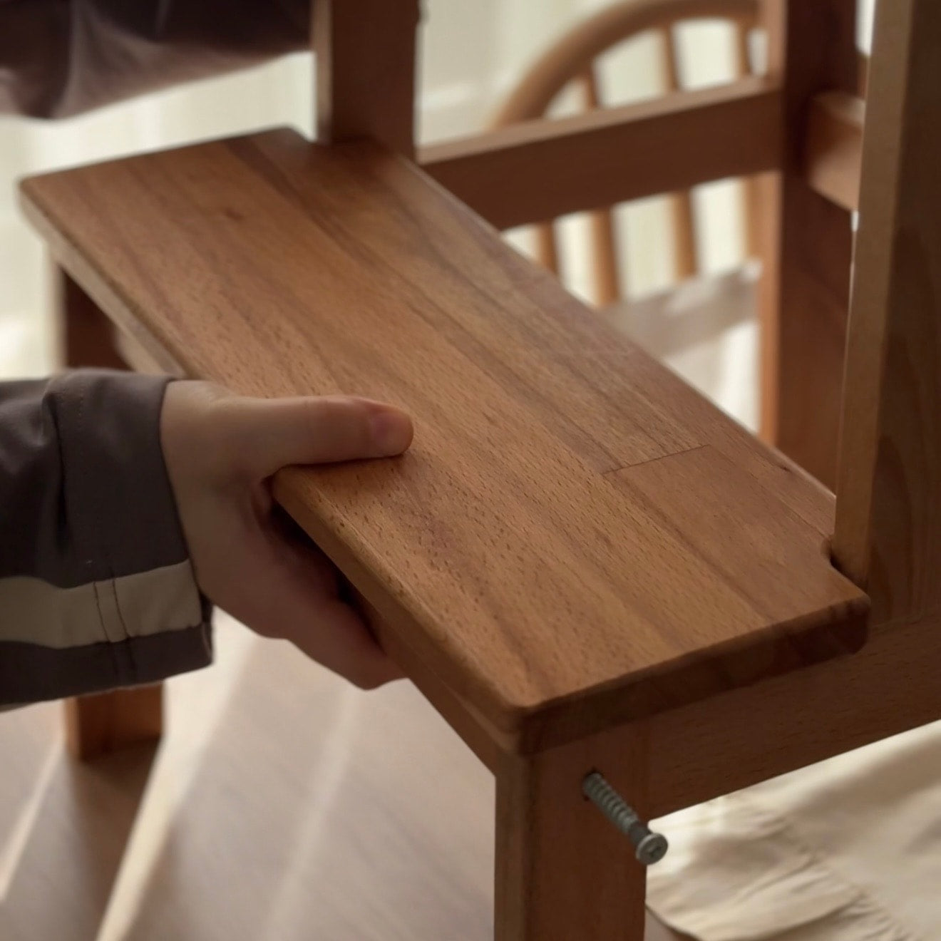 Kasandra Home Basamaklı Ahşap Merdiven 48 CM