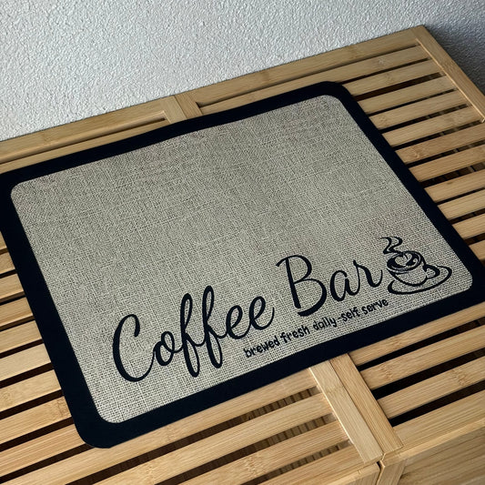 Coffee Bar Bulaşık Matı 38x28 CM