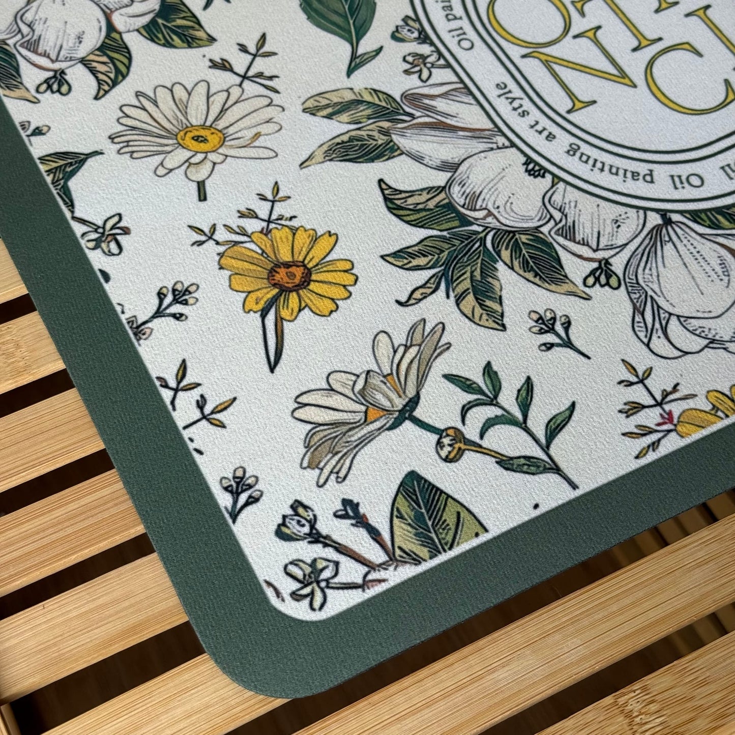 Botanic Bulaşık Matı 38x28 CM Yeşil