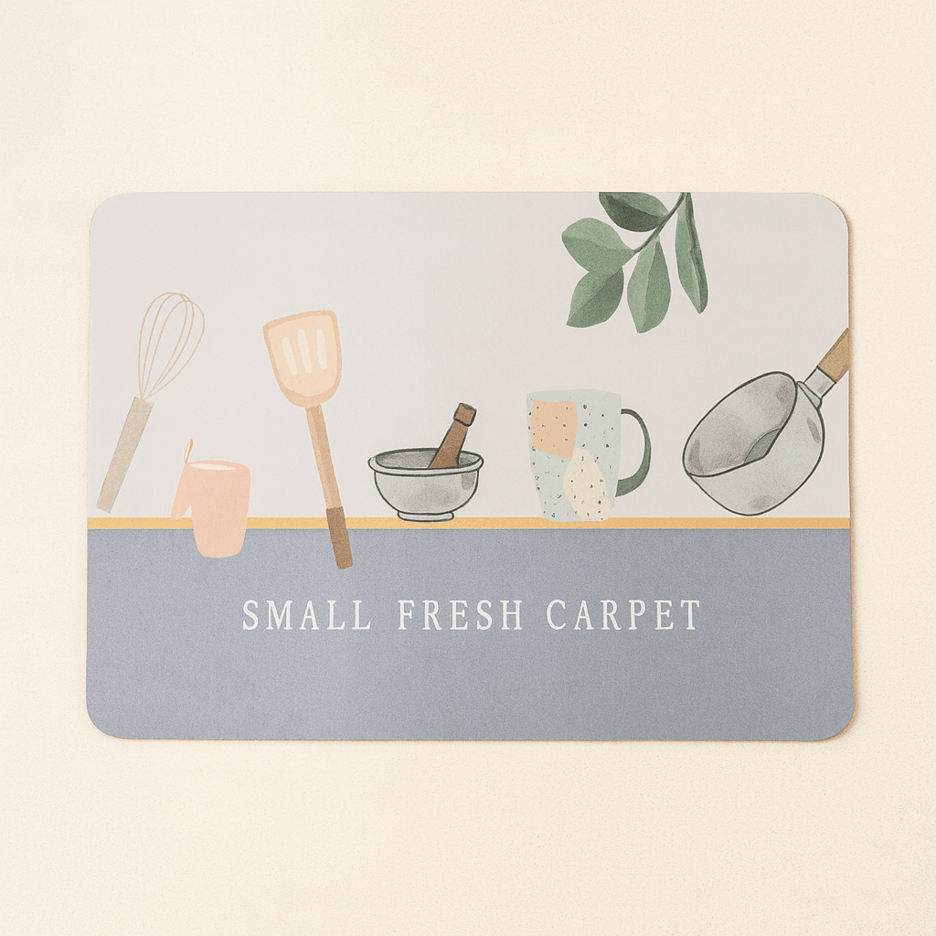 Small Fresh Carpet Bulaşık Matı 38x28 CM