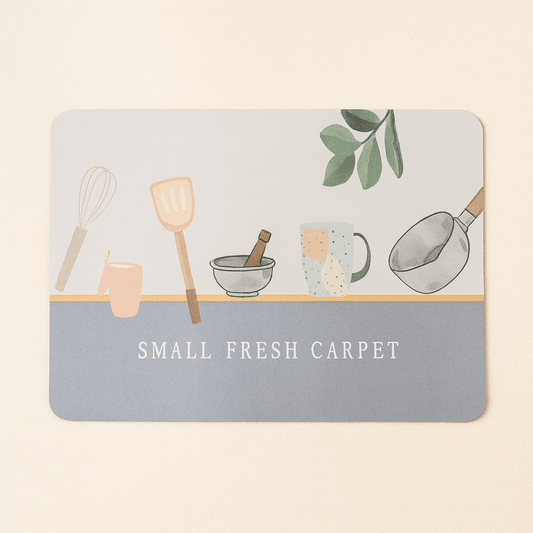 Small Fresh Carpet Bulaşık Matı 38x28 CM