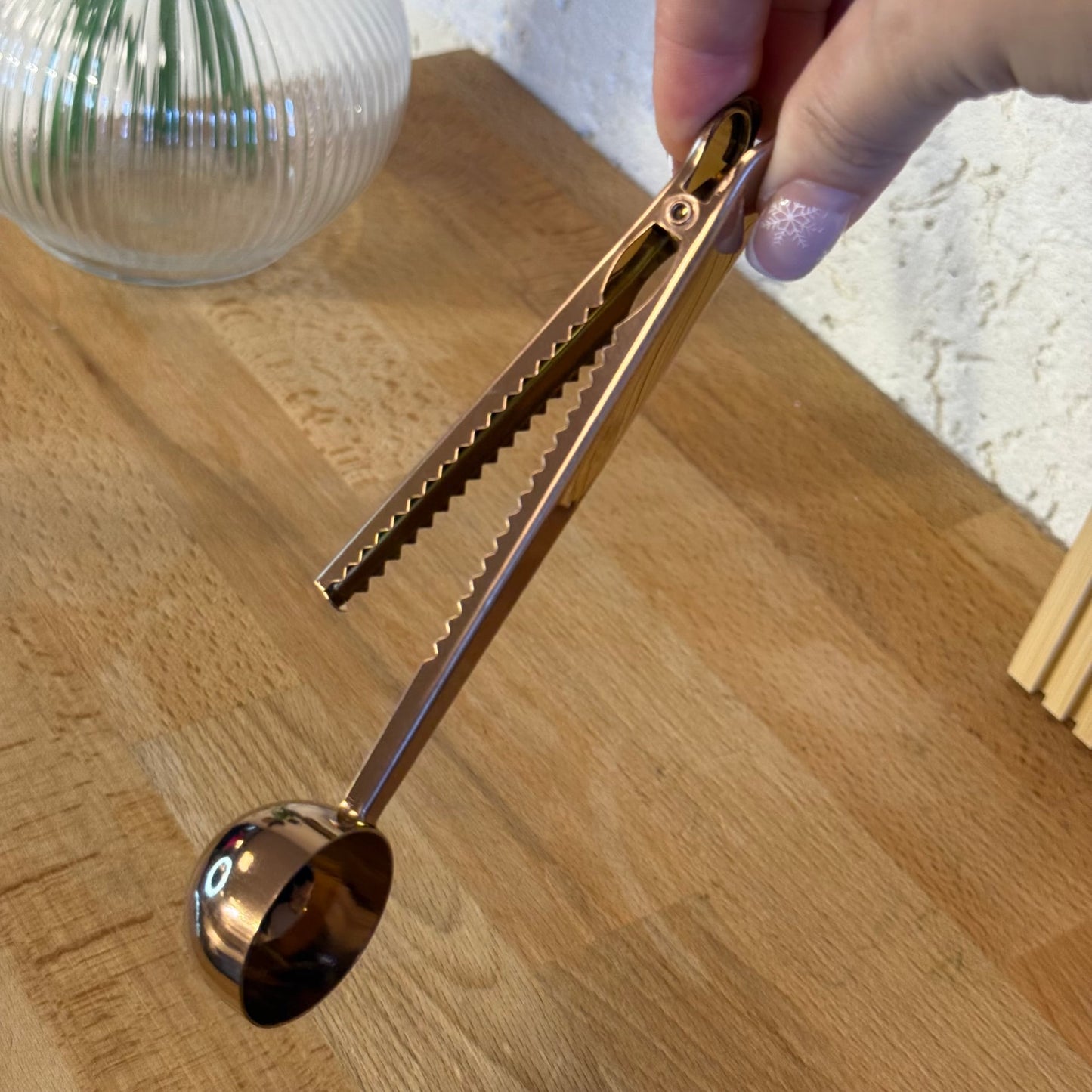 Brice Klipsi Kahve Kaşığı Bakır 17 cm (Yüksek Kalite) (SÜPER FİYAT) Çok Satanlarda.