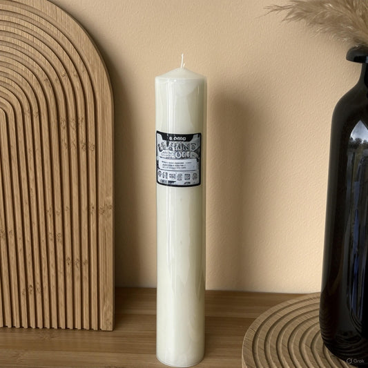 Candle Baton Uzun Mum 25 CM Yasemin