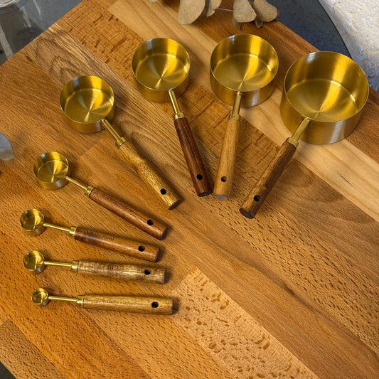 Pinterest 8 Parça Lüks Paslanmaz Çelik Ölçü Kaşık Seti (Sitede Sürpriz Fiyat)