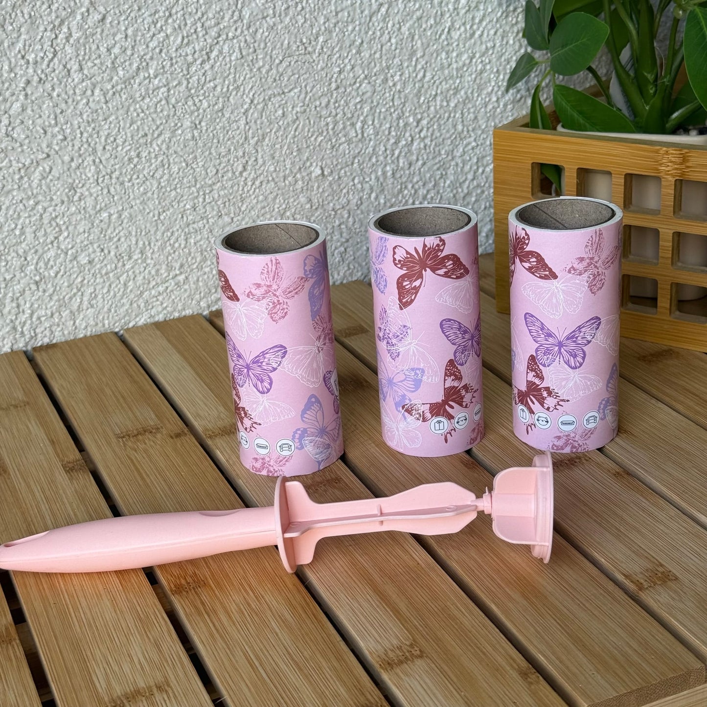 Lint Roller 3 Lü Tüy Toplayıcı Set Baterfly