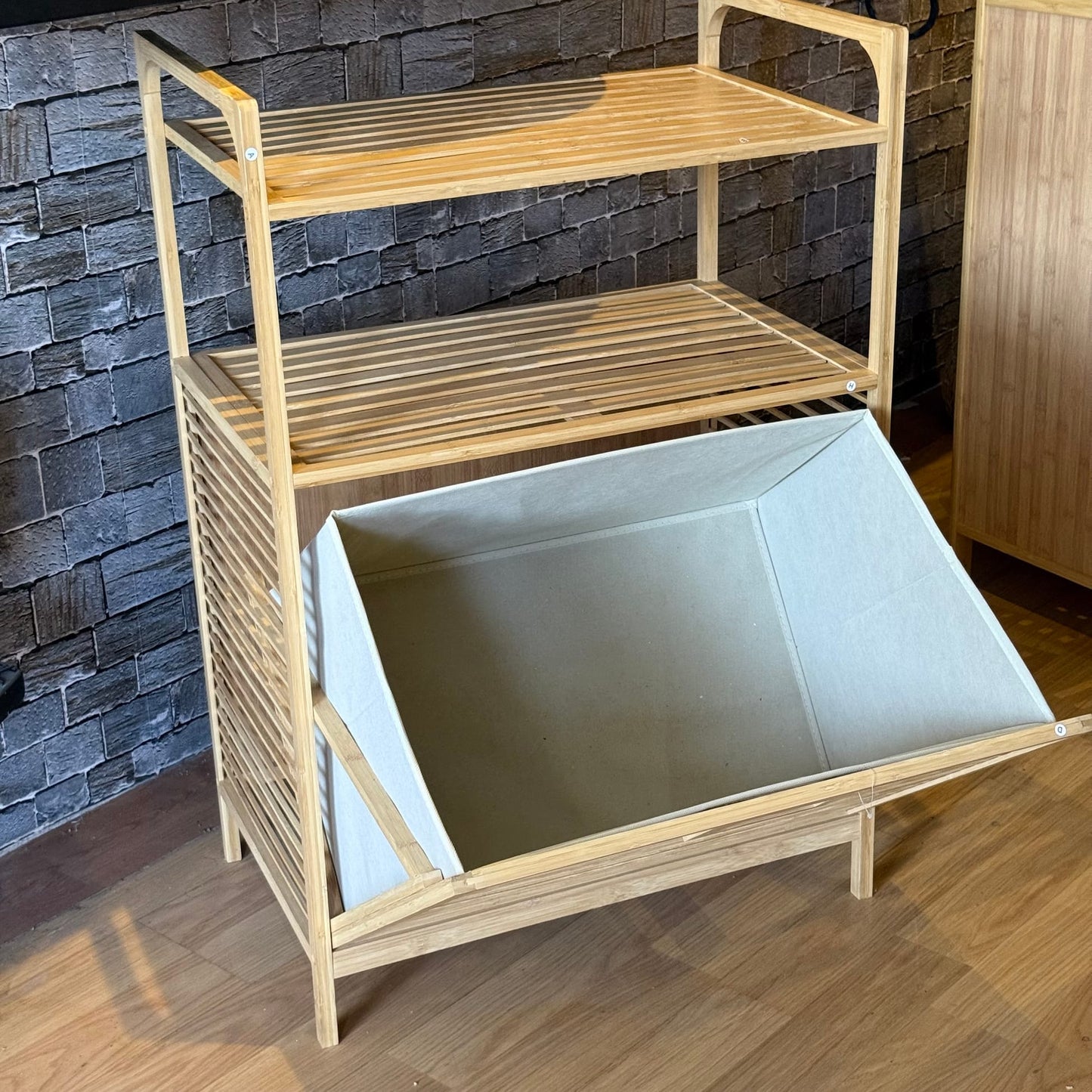 Diana Dev Boy Bambu Kirli Çamaşır Sepeti 95x64x40 cm (model: 9193)