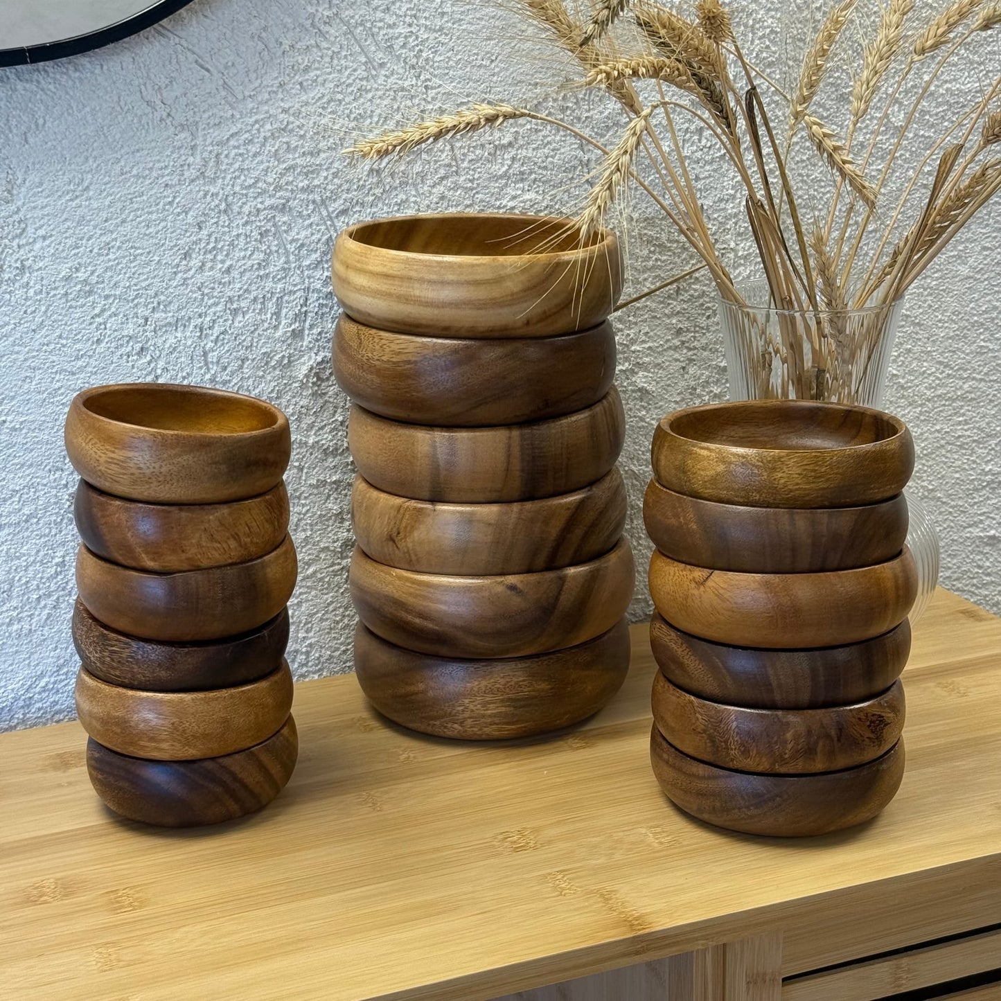 18 Parça Akasya Ağacı 3 Boy Çerezlik Set