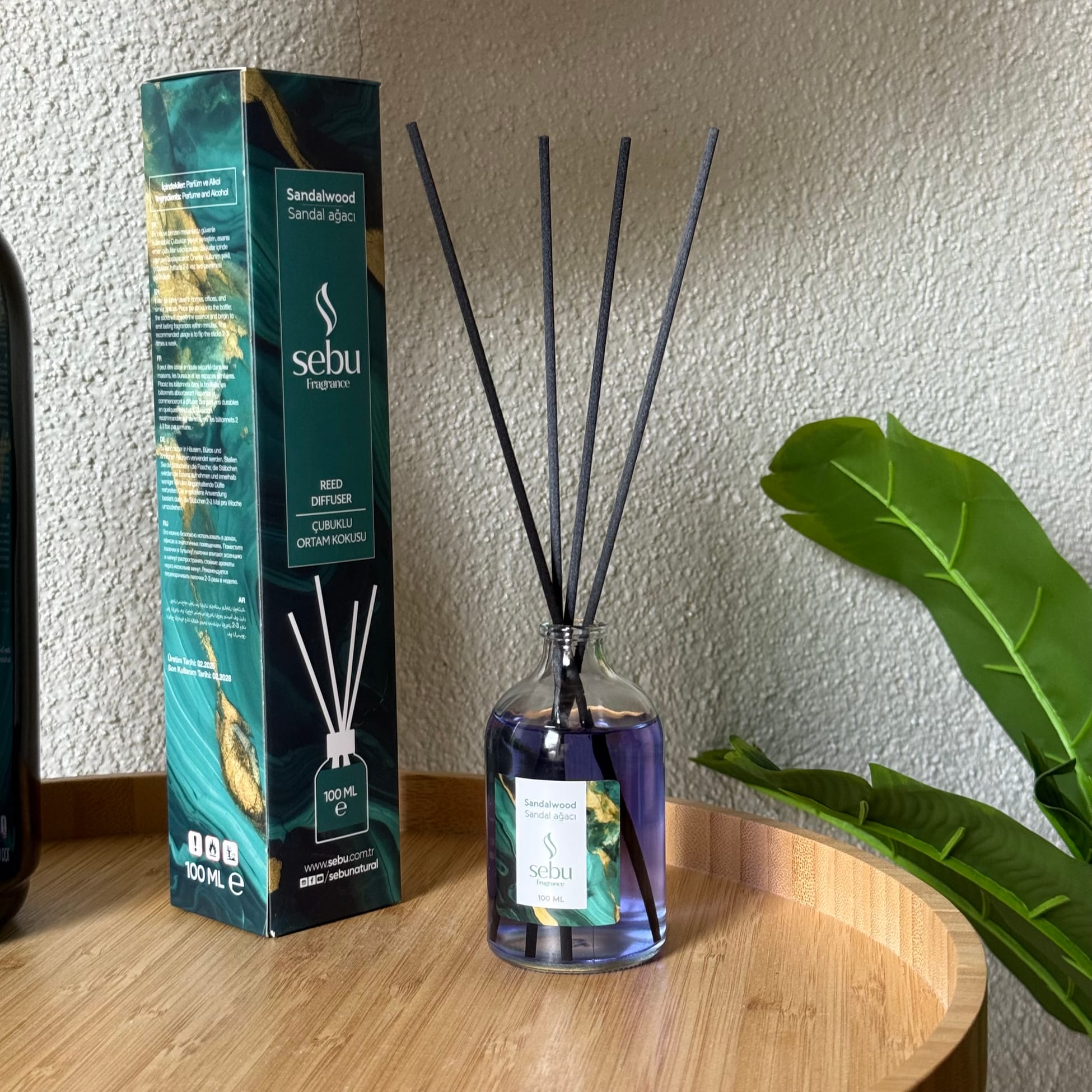 Sebu Çubuklu Ortam Kokusu Sandal Ağacı 100 ml