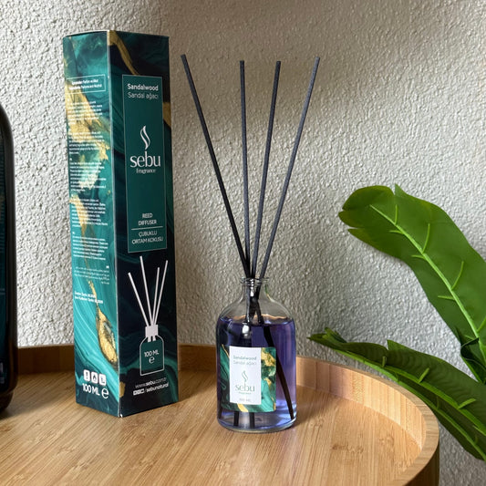 Sebu Çubuklu Ortam Kokusu Sandal Ağacı 100 ml