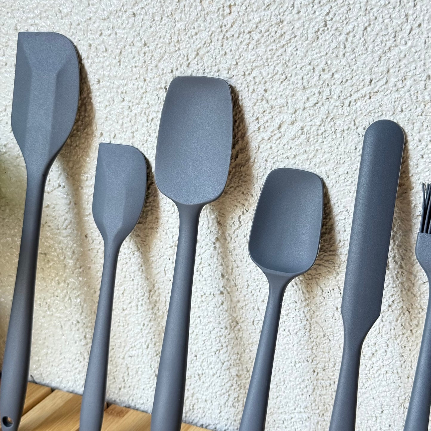 İcon Silikon Mutfak Seti 6 Parça Gri