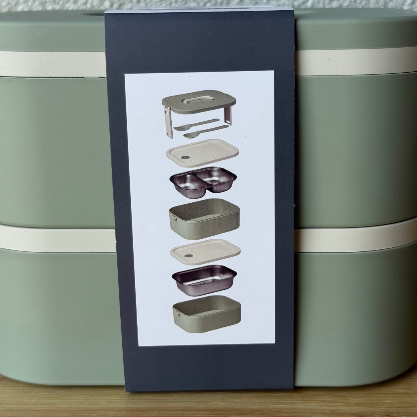 Okyanus 2 Katlı Lunch Box Yeşil 19,5x14,3x13,2 CM