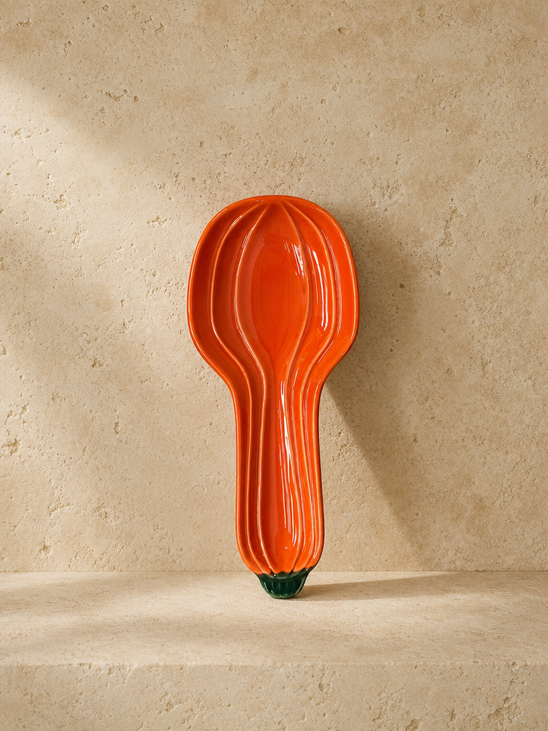 Pumpkin Seramik Kaşıklık Turuncu KOD:91085