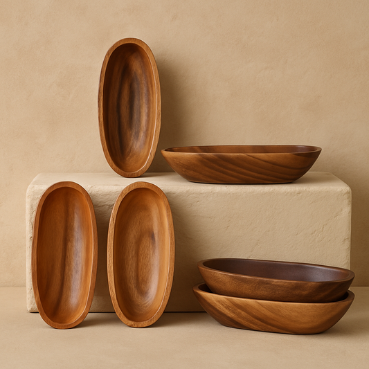 Loya 6 Adet Akasya Çerezlik Veya Sunumluk 23x10x5 cm