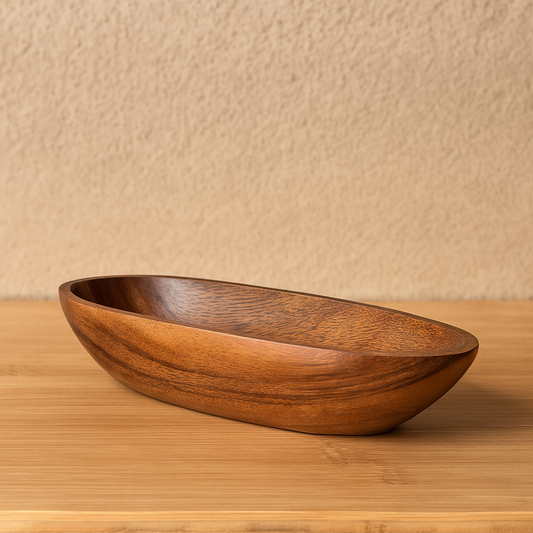 Svr Akasya Ağacı Oval Sunumluk 23x10x5 cm