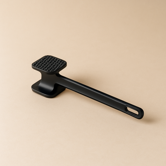 Vintage Çelik Et Dövecek Mat Siyah KOD:8611