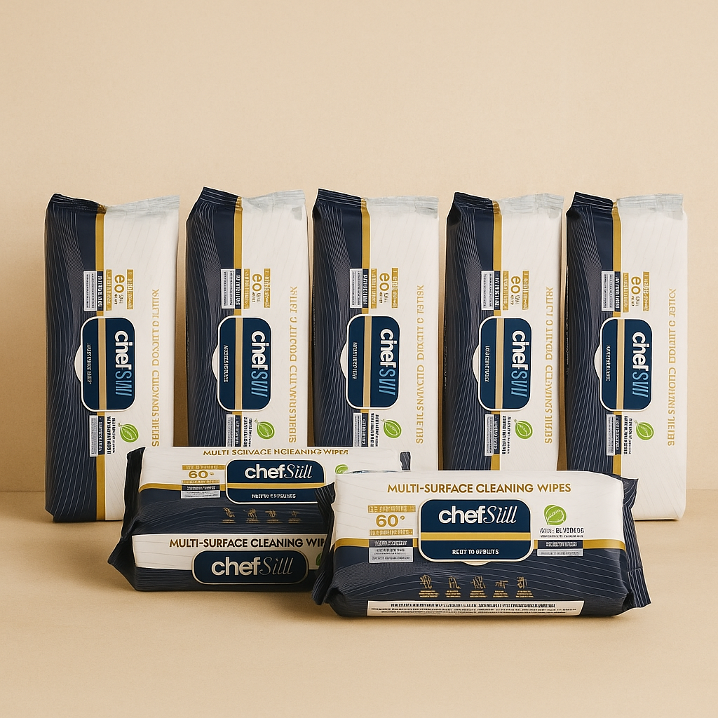 Chefstill 6 Paket Temizlik Havlusu Yüksek Kalite (60x6=360 Adet Havlu)